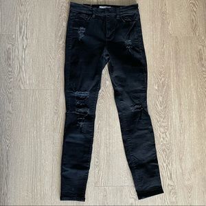 Dynamite Kate Black Ripped Denim
